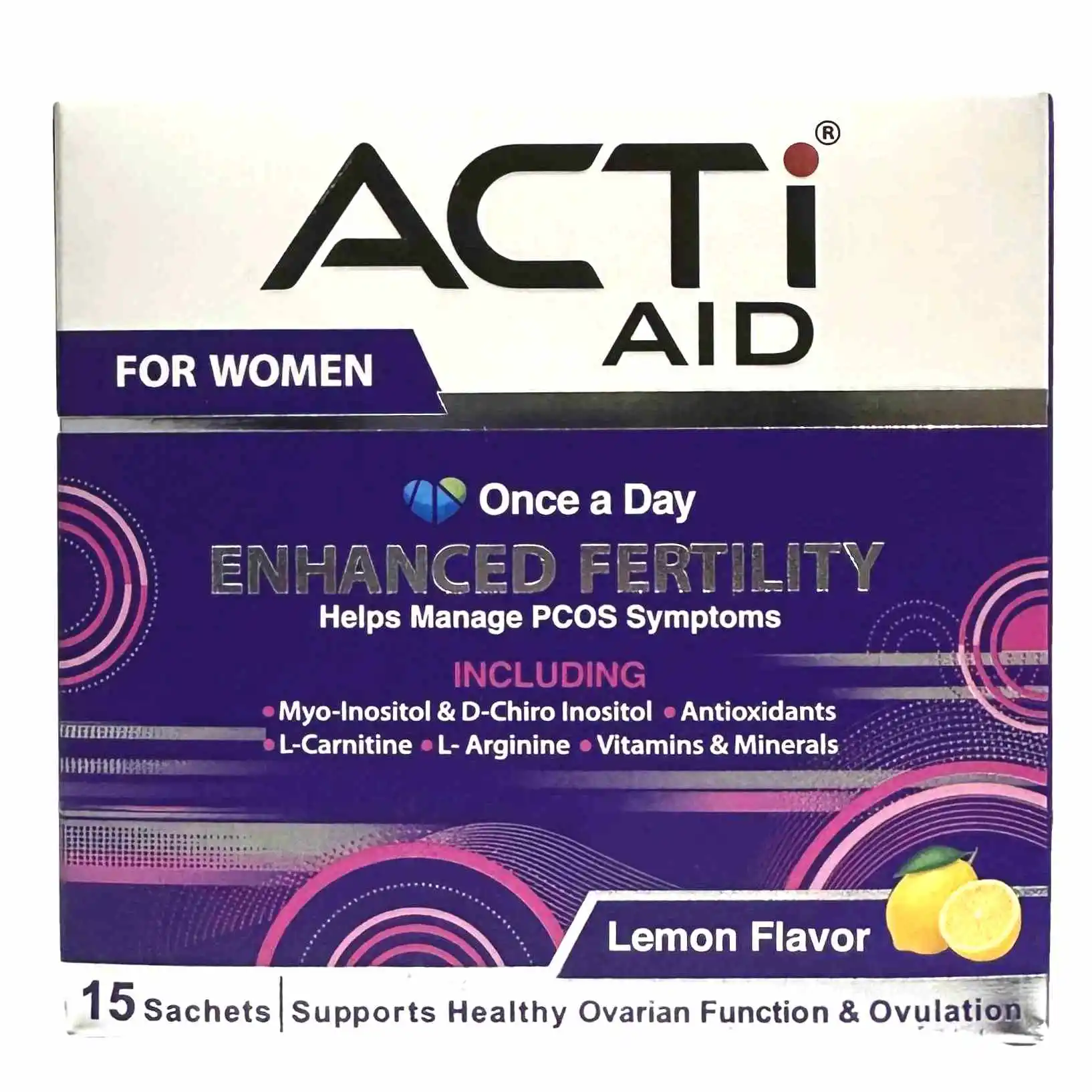ساشه اکتی اید بانوان بهبود باروری و تخمک‌گذاری Acti Aid